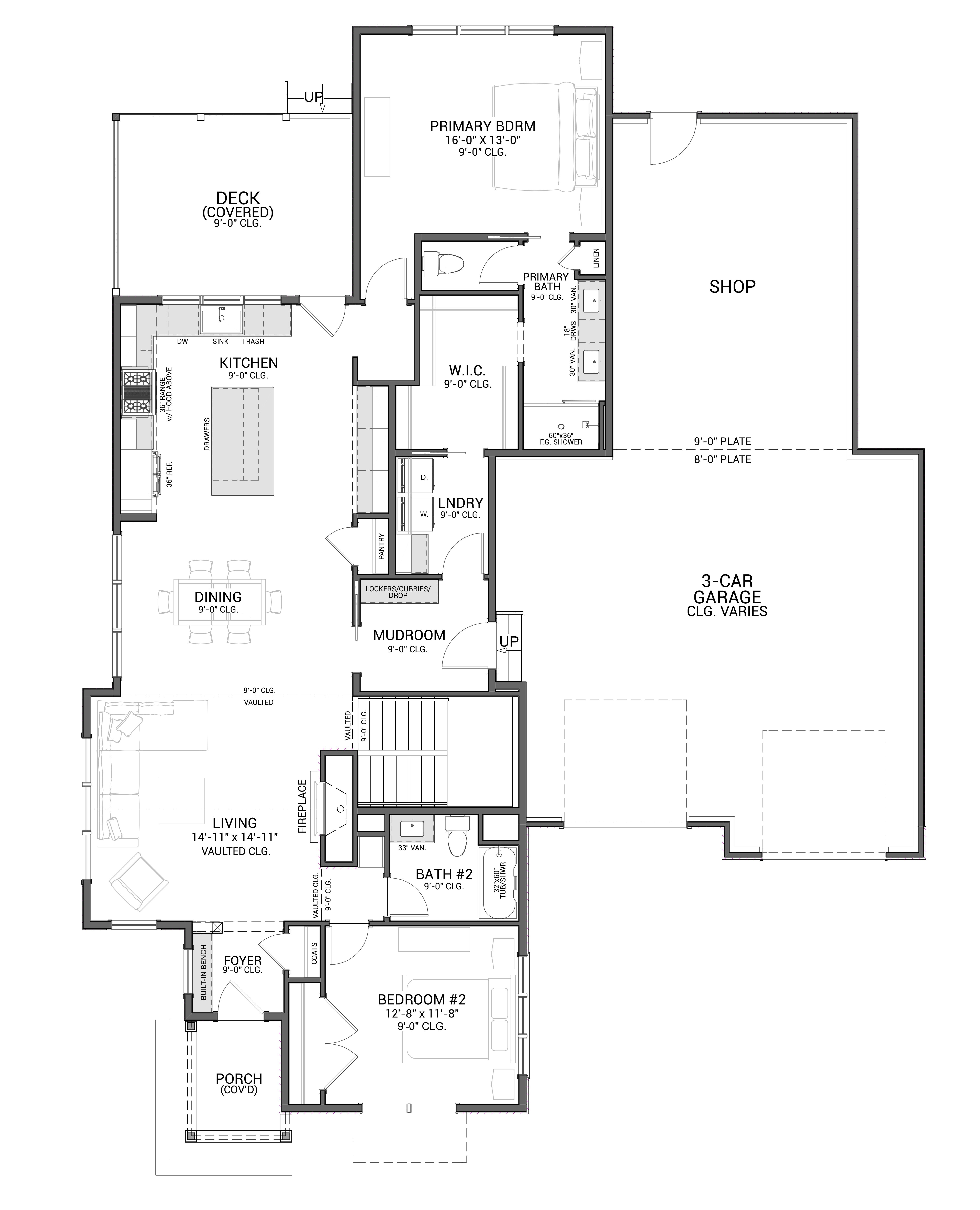 Listing Photo: MAIN FLOOR MARKETING PLAN-Liberty 1700-GWC Plat 5 Lot 18
